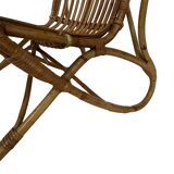 Ensemble de deux chaises en rotin modèle Belse 8 par Dirk van Sliedregt Rohe Noordwolde 1960