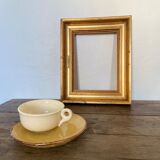 Old gilded wooden frame