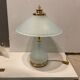 Table lamps in satinated glass, 1980