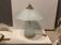 Table lamps in satinated glass, 1980