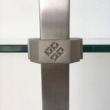 Bibliothèque en verre de Peter Ghyzy, modèle pionnier