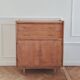 Renovated vintage high sideboard, 1960s