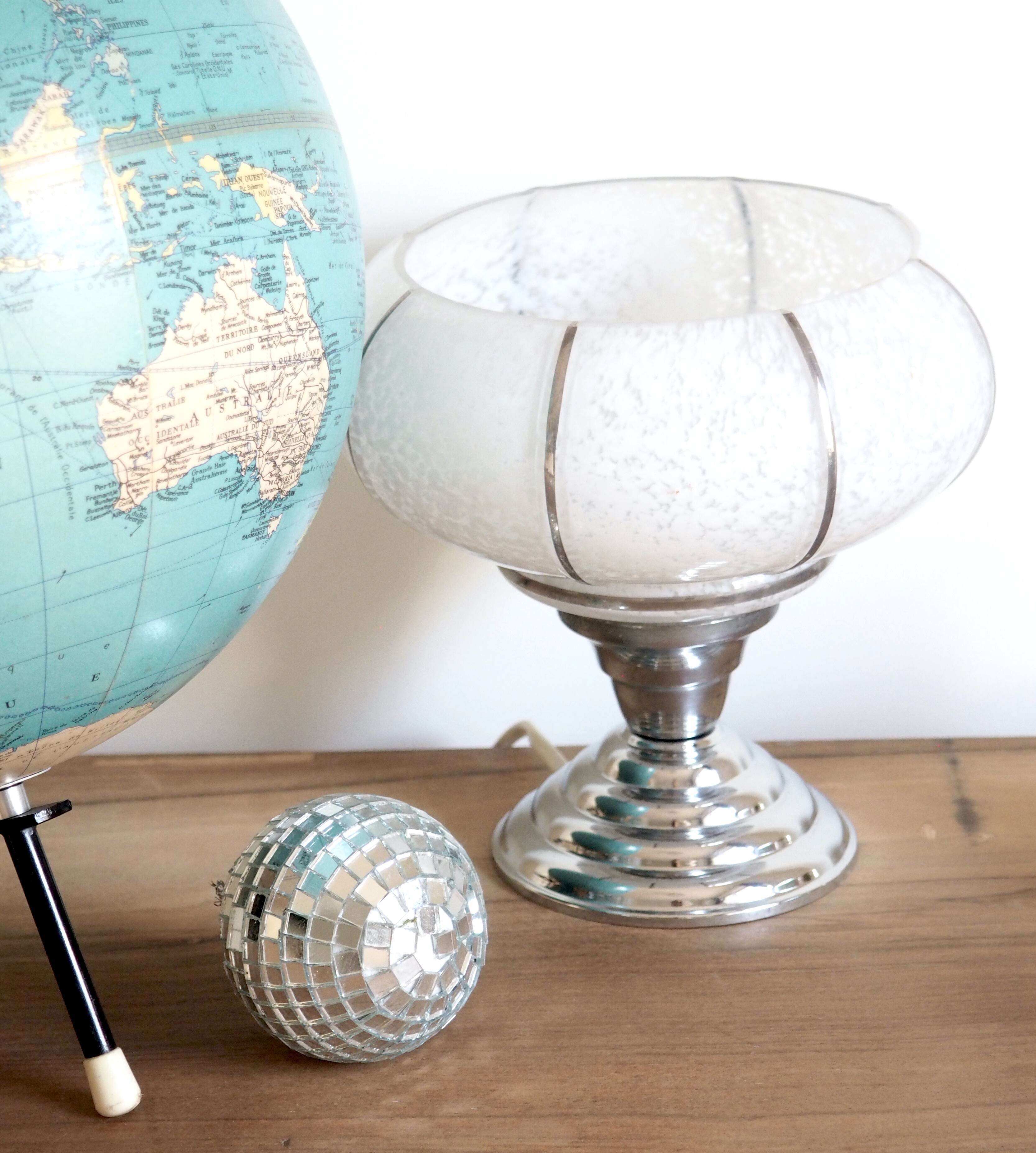 Clichy glass lamp