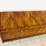 Walnut art deco sideboard