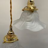 Baladeuse en verre vintage