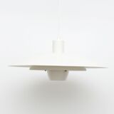 Danish White pendant lamp, 70’S