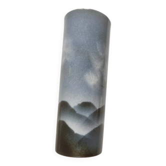 Vase porcelaine virebent France
