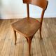 Thonet bistro chair in curved wood early twentieth century