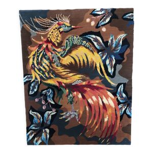 Canevas oiseau lyre vintage