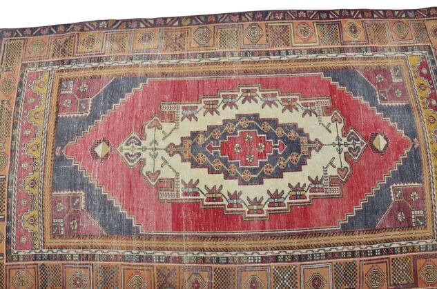 Turkish Vintage Home Living Rug