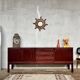 Sideboard very buffet TV / hifi vintage - 50/60 - Palette