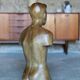 Buste de jeune homme Art Déco