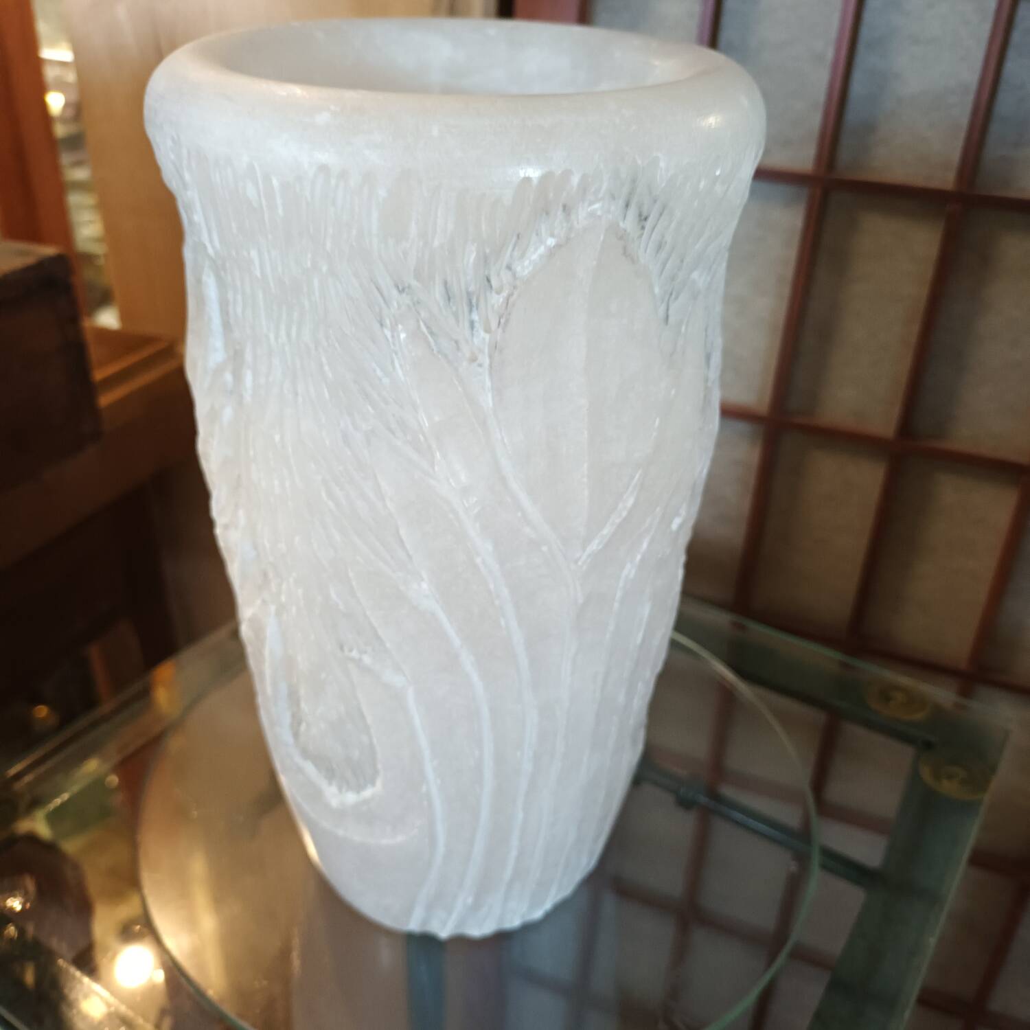 Vase en albâtre vintage