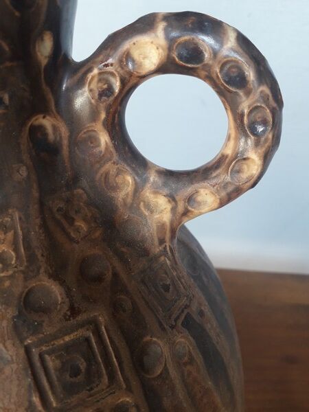 Joseph Talbot grand vase grés ceramique ep 1950/60