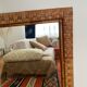 Rattan mirror year 70