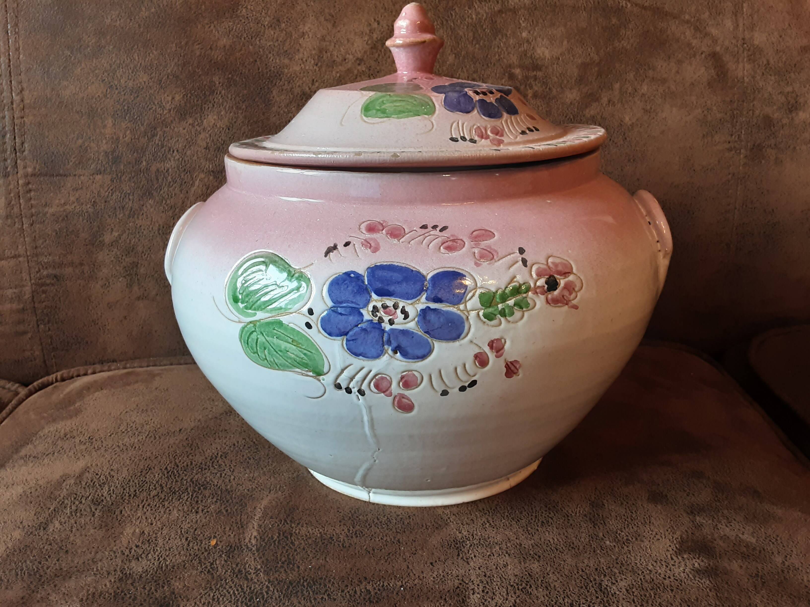 Handmade terracotta pot