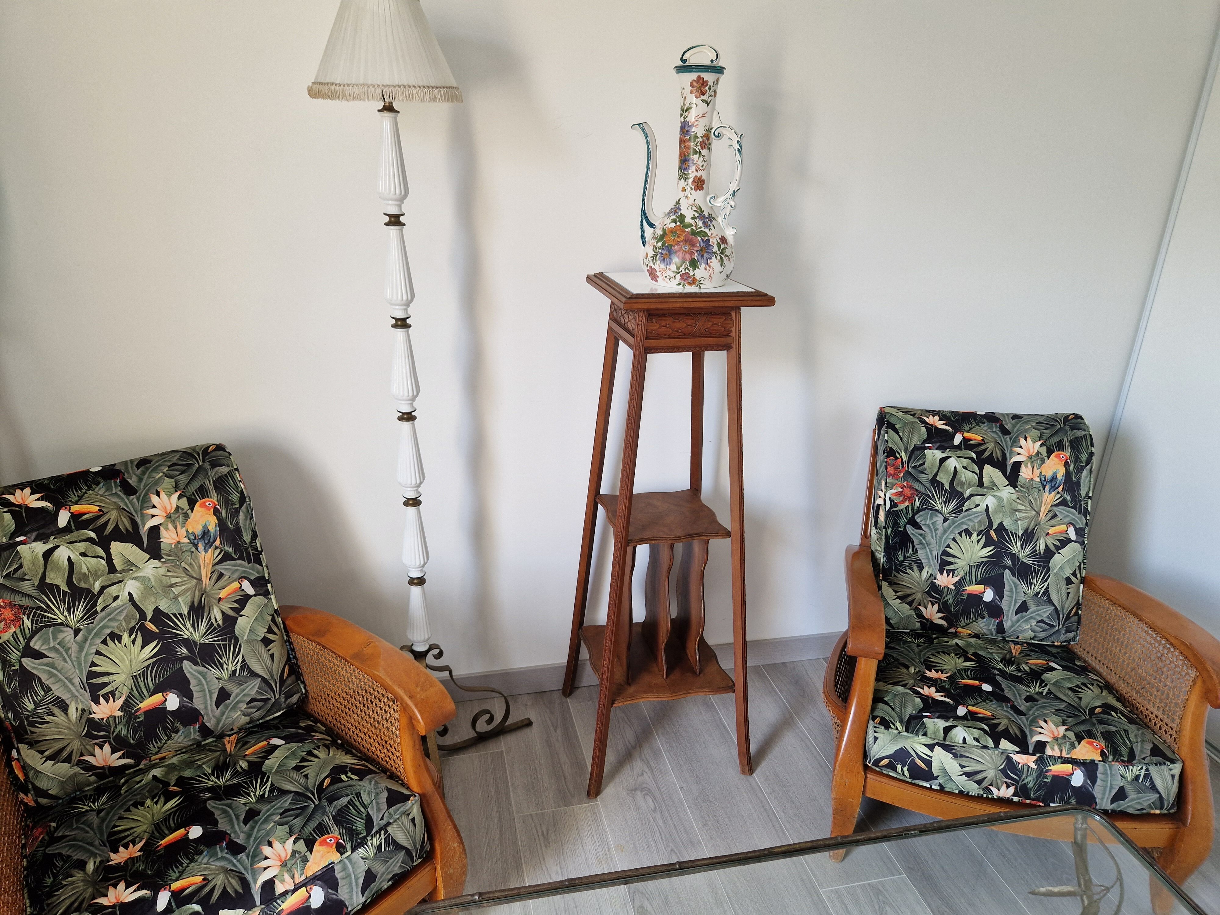 Art Deco harness in solid wood