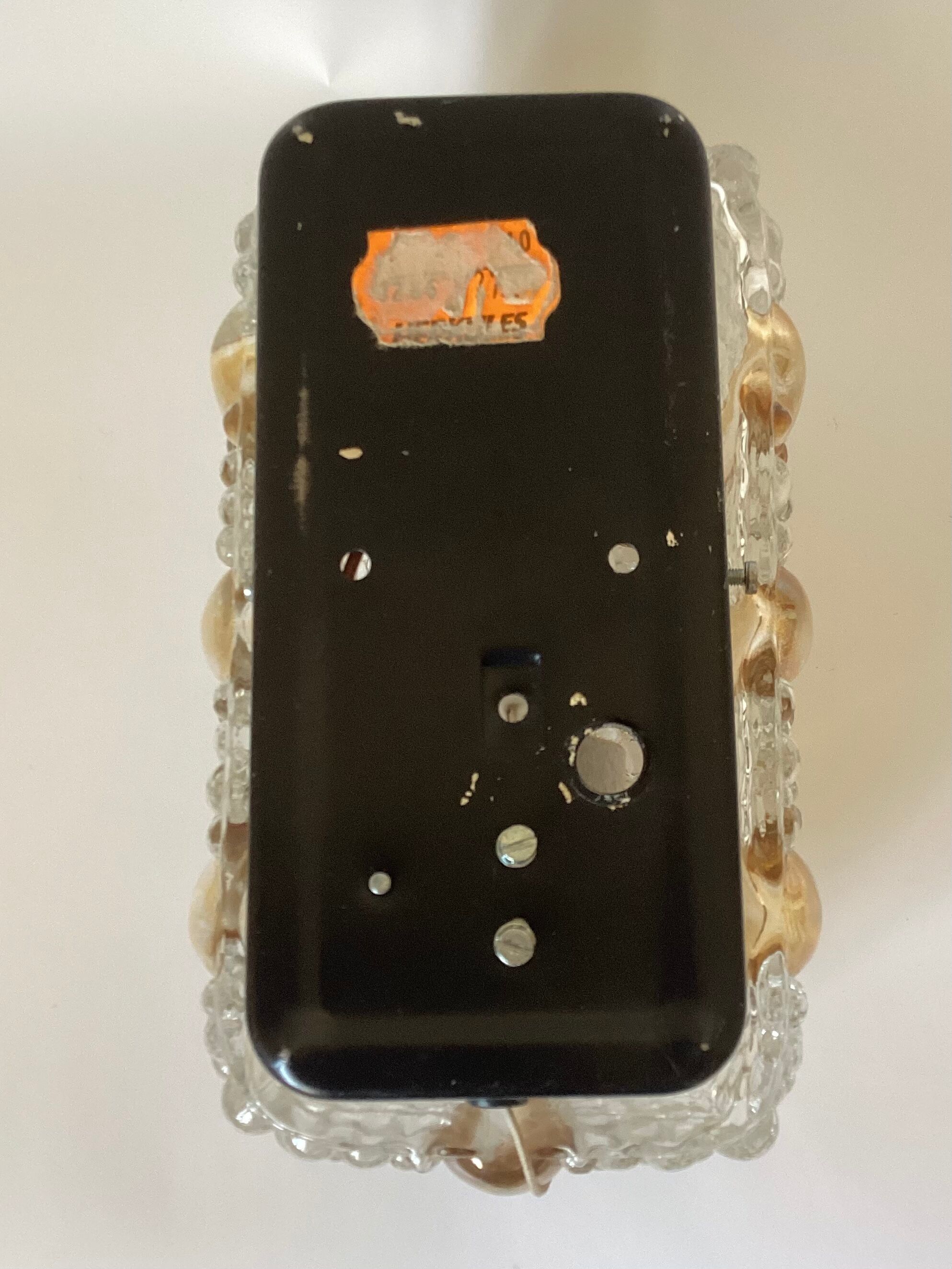 Bubble glass wall lamp, 60s