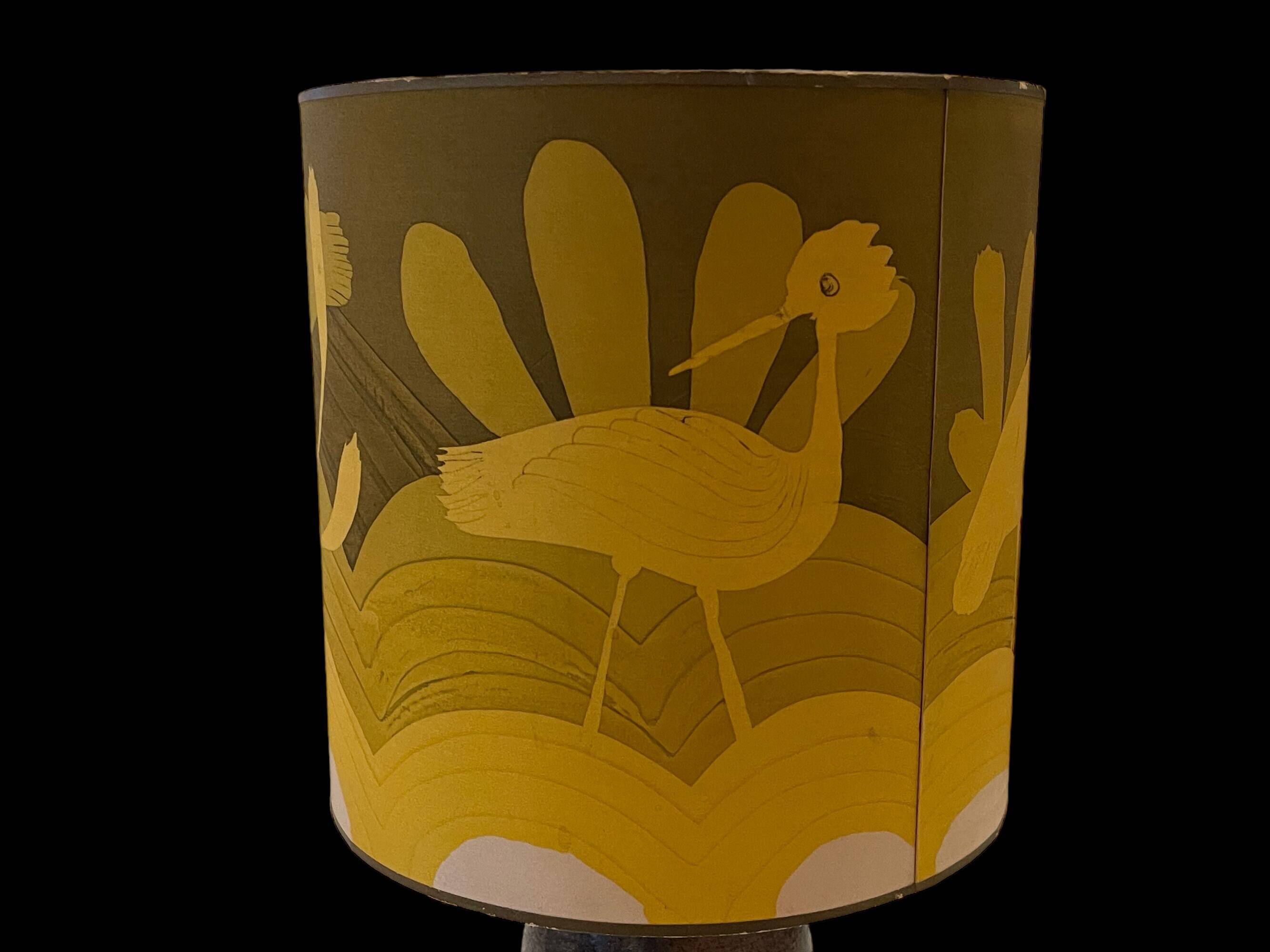 Artist Lamp by Alain Blanchard, 20th Century Ceramicist