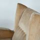 Mid-Century attributed Melchiorre Bega single Armchair in velvet. Italy 195