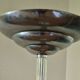 G. frattini for relco vintage chrome floor lamp with glass stems