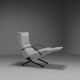P40 chaise longue by Osvaldo Borsani for Tecno, Italy, 1950s