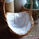 Small Vintage Wicker Basket