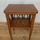 Table de chevet ou d'appoint à croisillons, bois, années 60