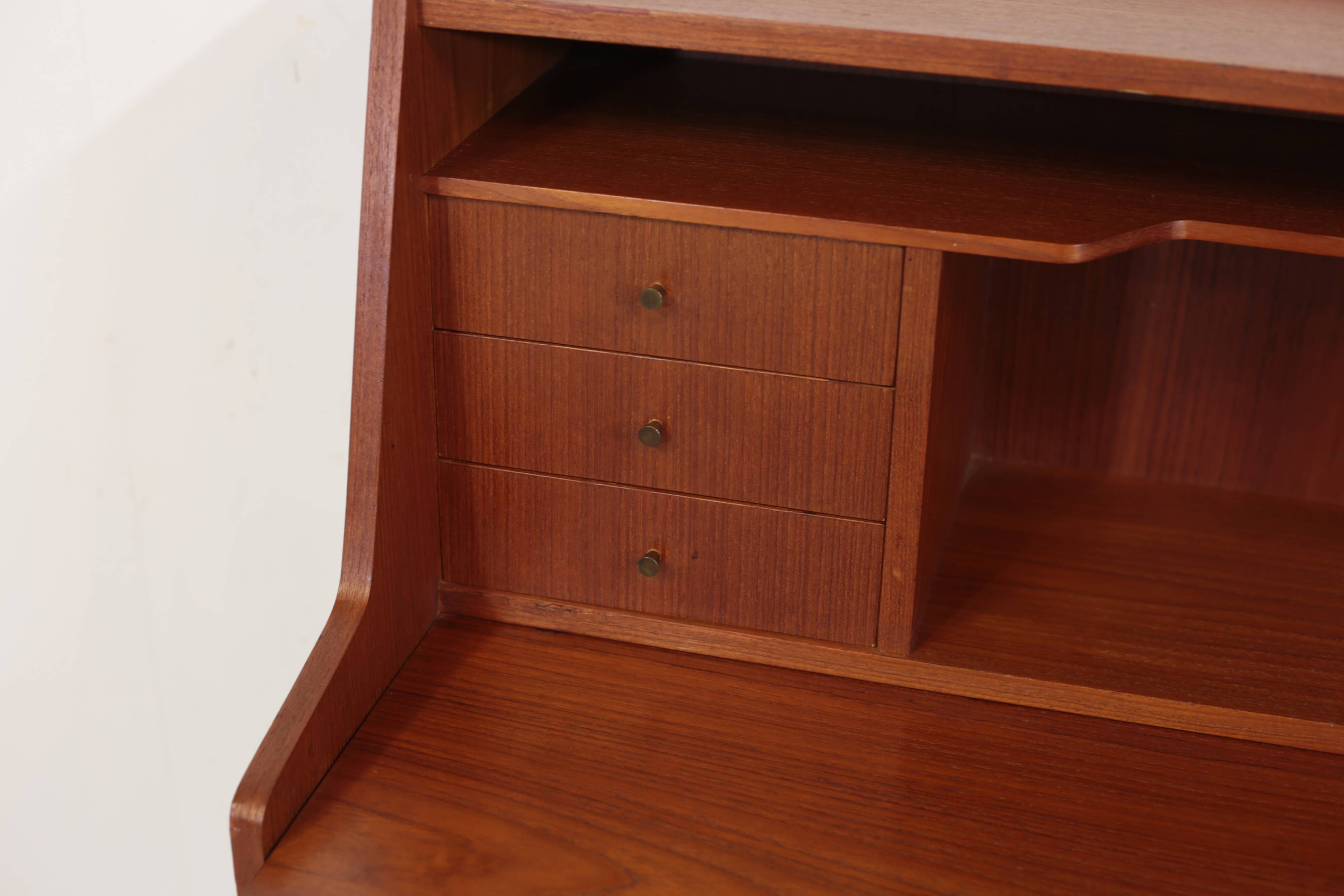 Mid-Century Teak Secretary