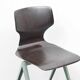 Galvanitas s19 chair reissue ebony green