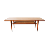 Teak FD 516 coffee table by Peter Hvidt - Orla M.Lgaard Nielsen for France - Son 1956