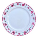Plat à tarte fleuri