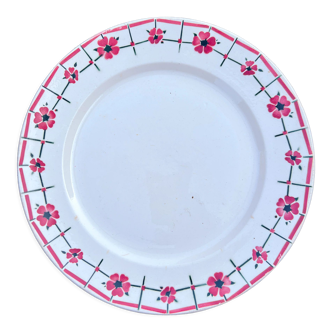 Flowery pie dish