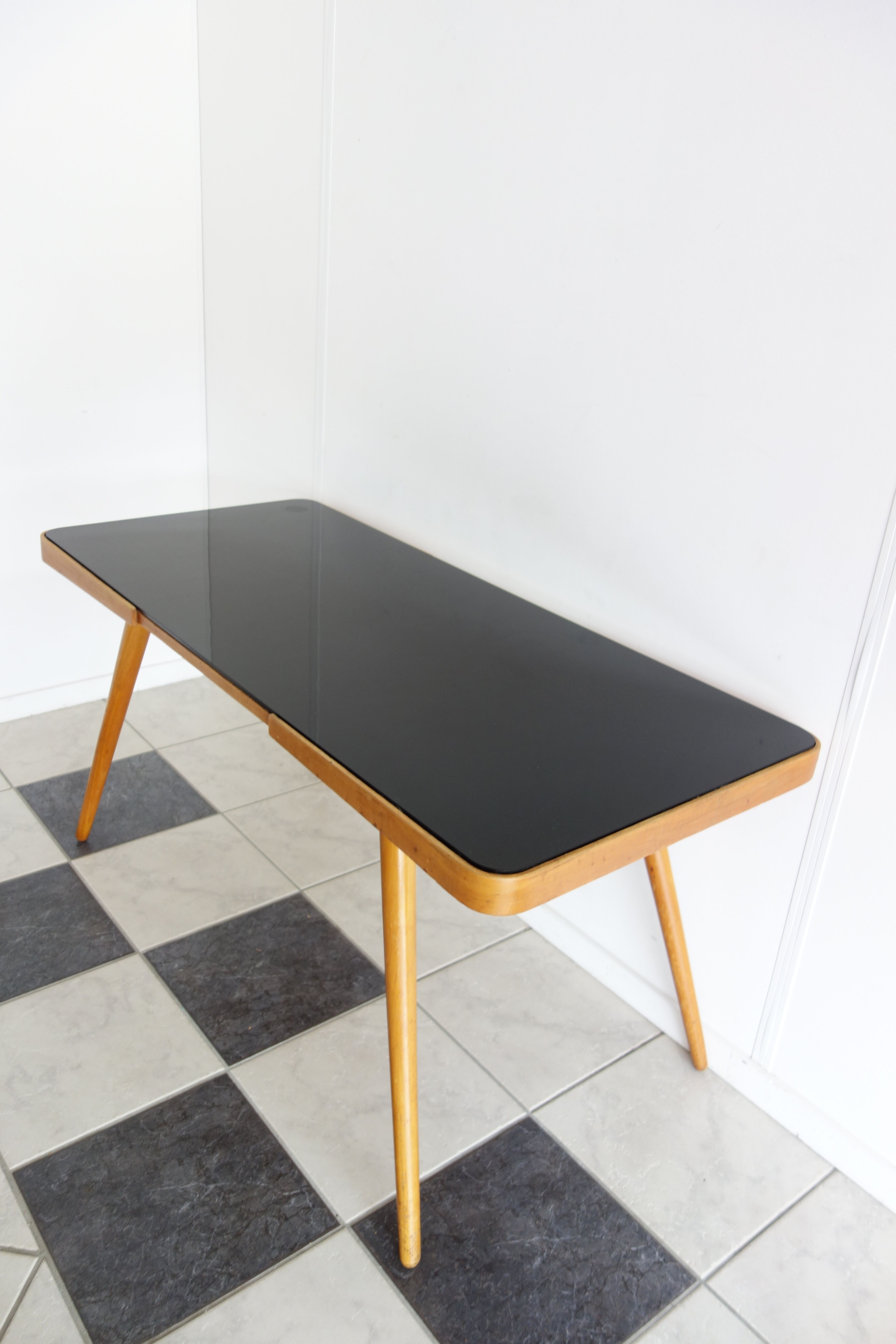 Jiri Jiroutek table in glass, 1960s