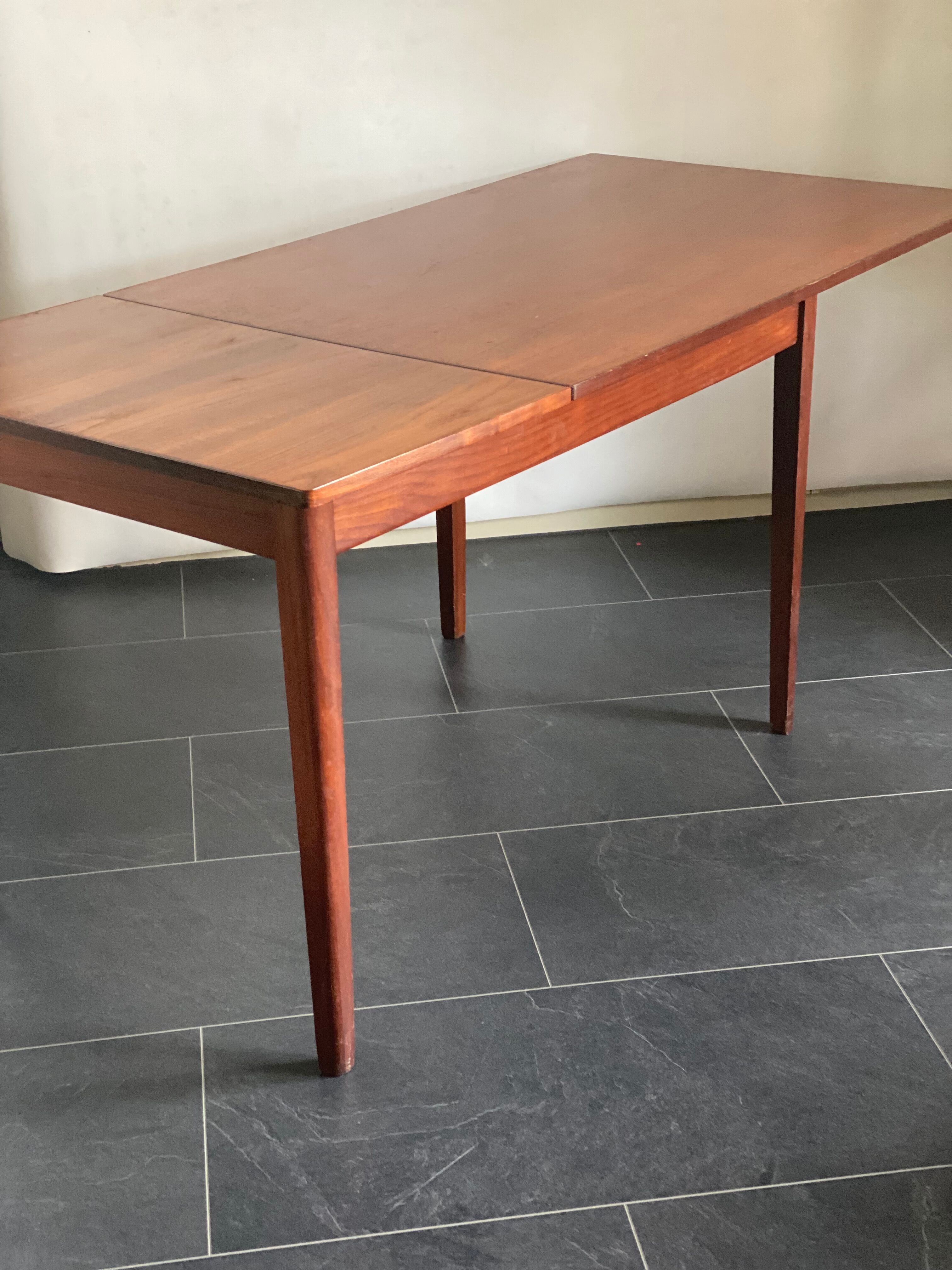 Vintage Teak Expandable Dining Table