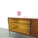 Enfilade en palissandre plus fin avec chromen poten, vintage kast