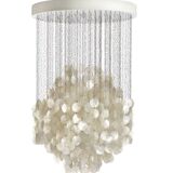 Chandelier in the style of the 'Fun 4DM' pendant light by Verner Panton