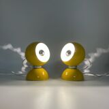 Set of 2 Eyeball Lamp - Reggiani - 60s lamps - space age desk lamp