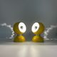 Set de 2 lampes Eyeball de Goffredo Reggiani 1960