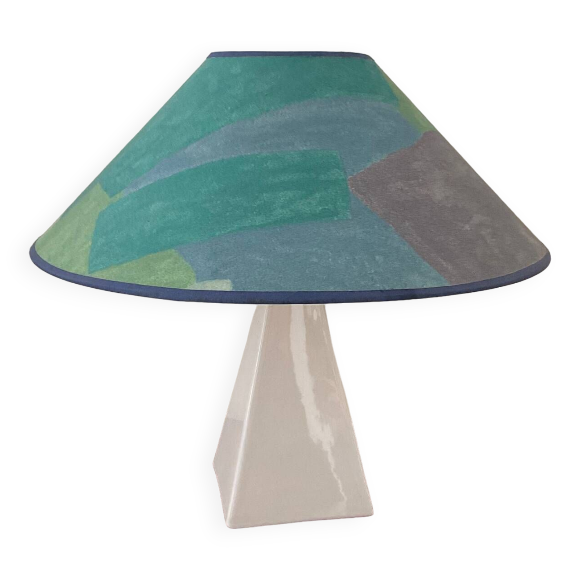 Lampe Post Modern en porcelaine