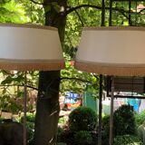 Pair of tripod lampposts 1960