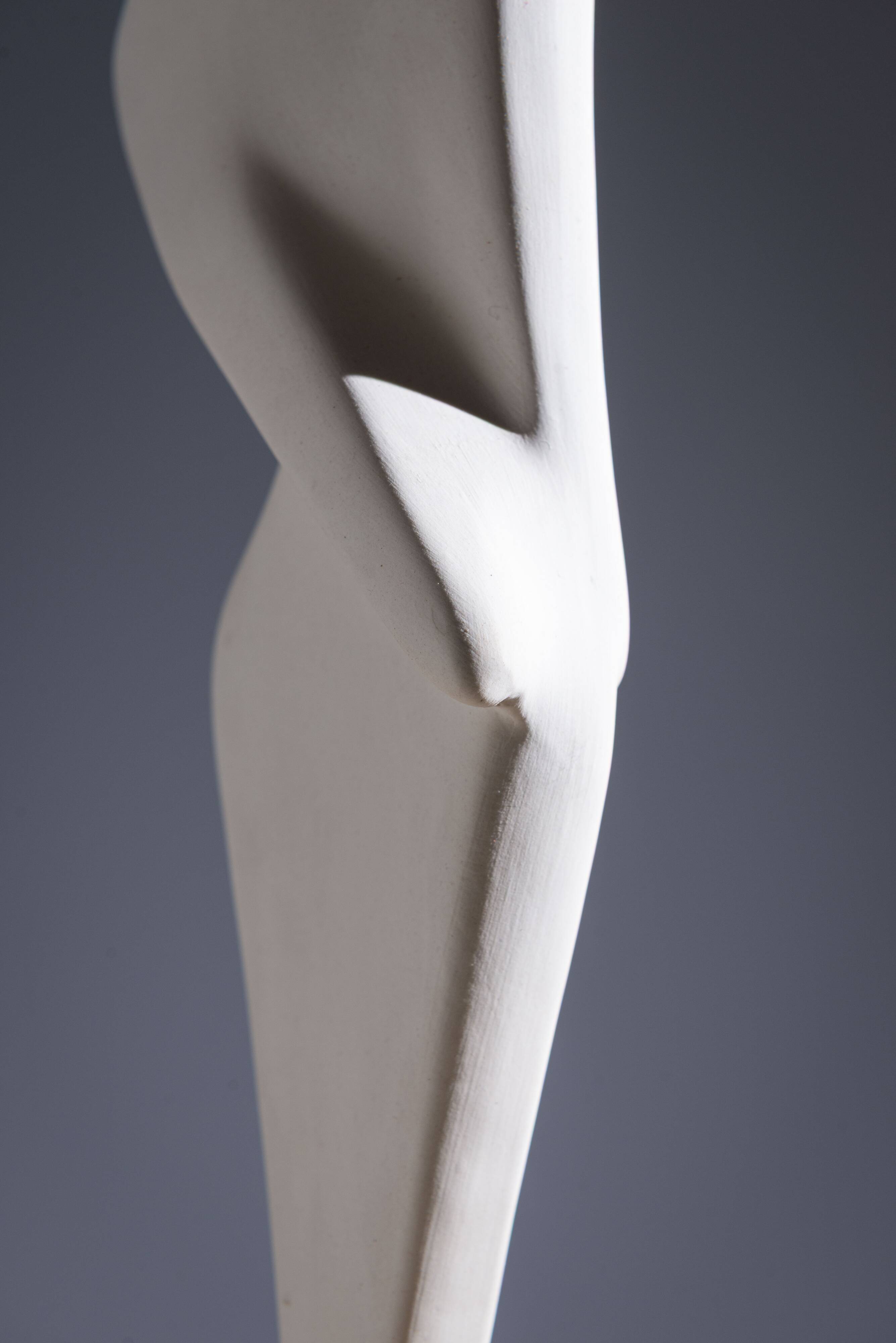 Elegant minimalistic abstract sculpture
