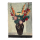 Bouquet of flowers, oil on canvas signed Robert Rodrigue