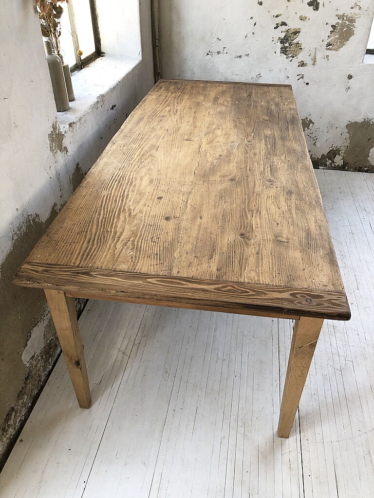 Oak farm table