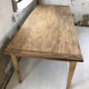 Table de ferme en chêne