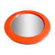 Round mirror plastic orange pop design 70