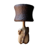 Lampe de créateur en chêne massif