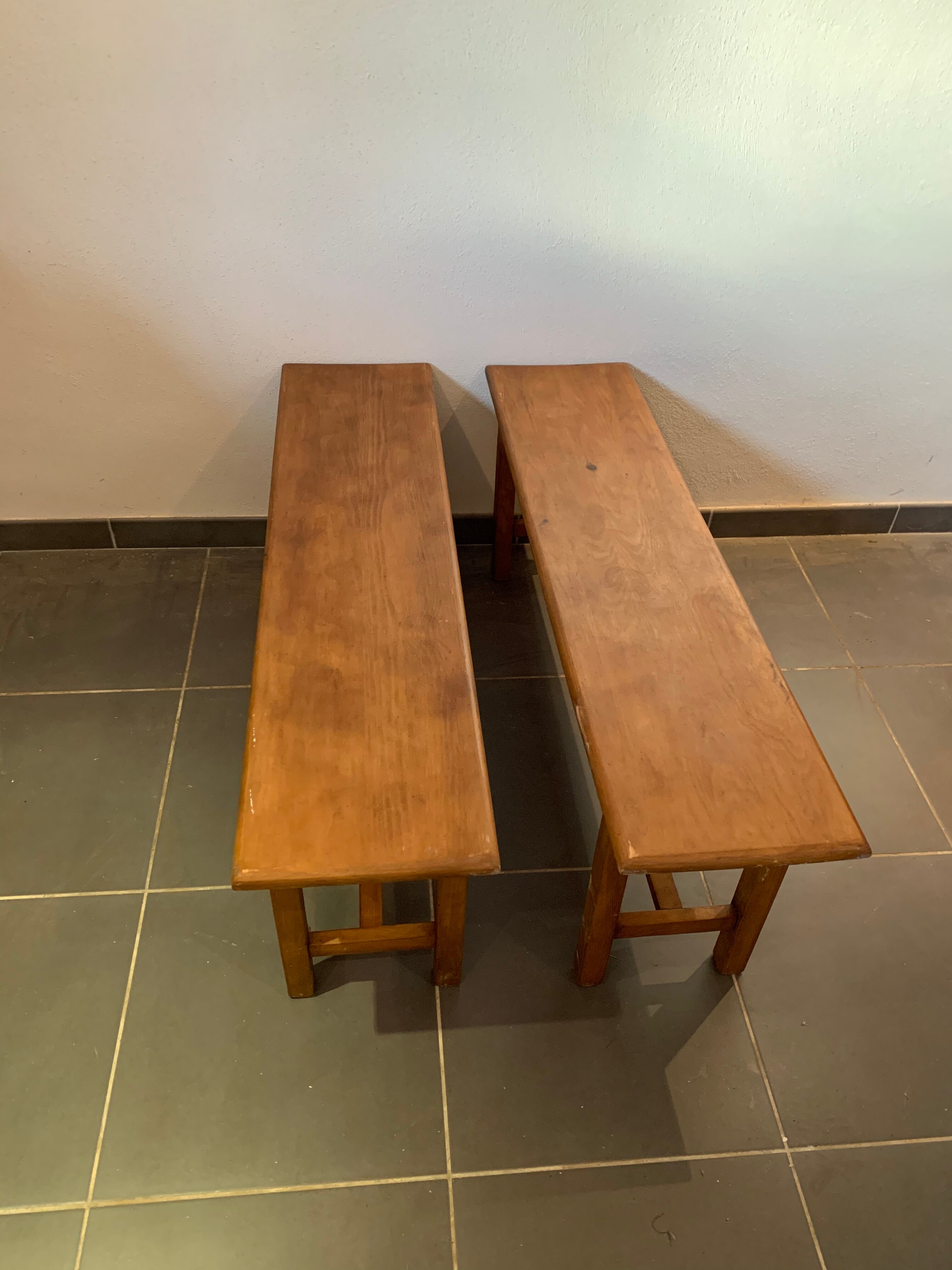 Pair of benches