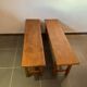 Pair of benches