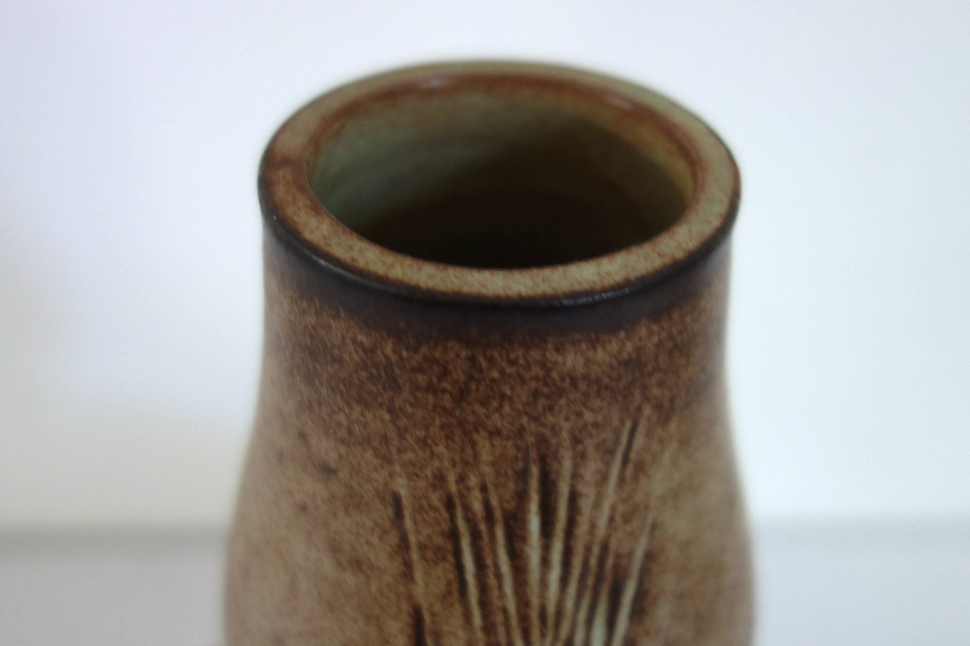 Vintage ceramic lamp by Fonck and Matéo, Vallauris